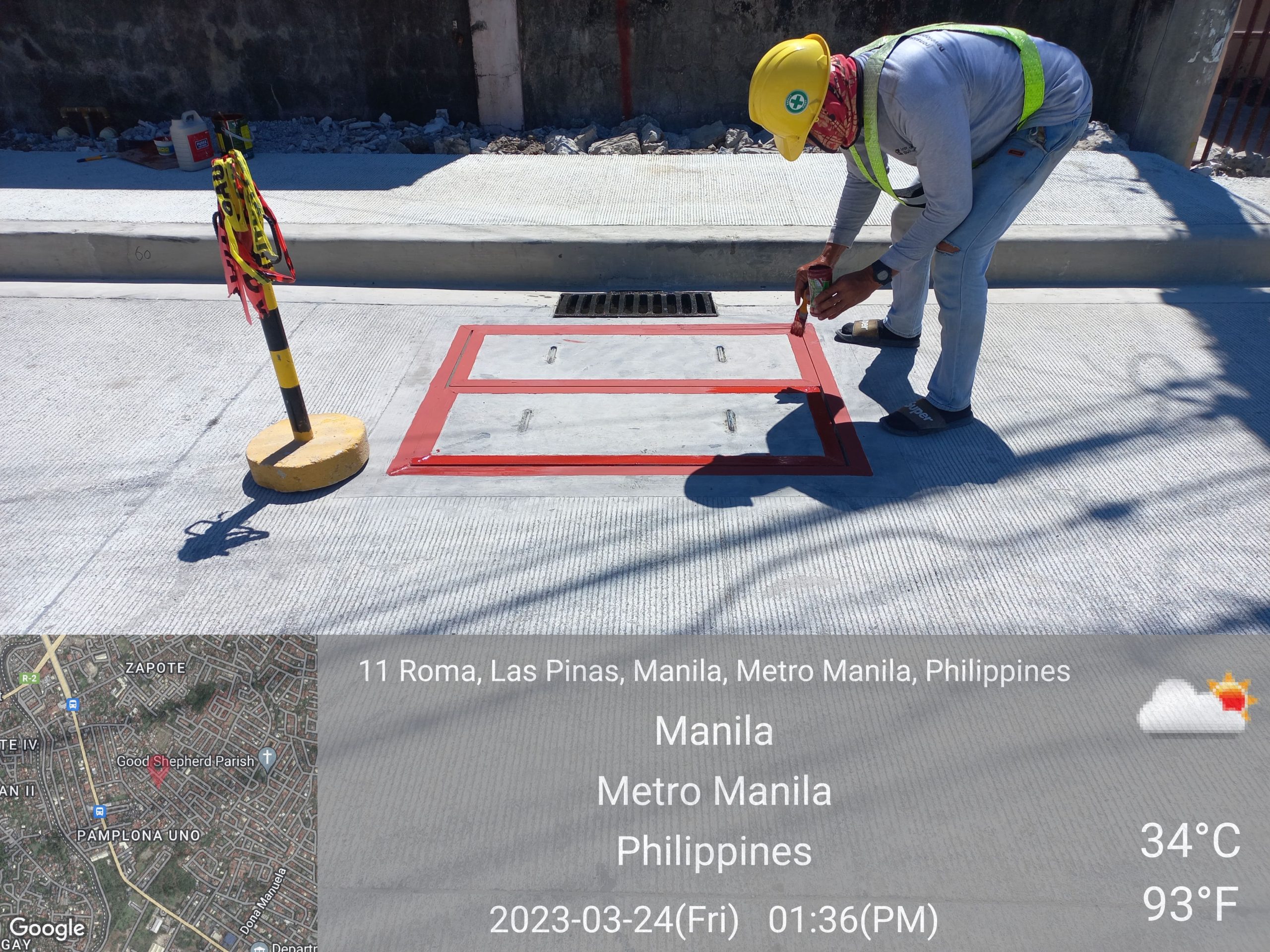 Construction of Roads and Drainages at Brgy. Pulang Lupa 2, Las Piñas City Ironside Builders